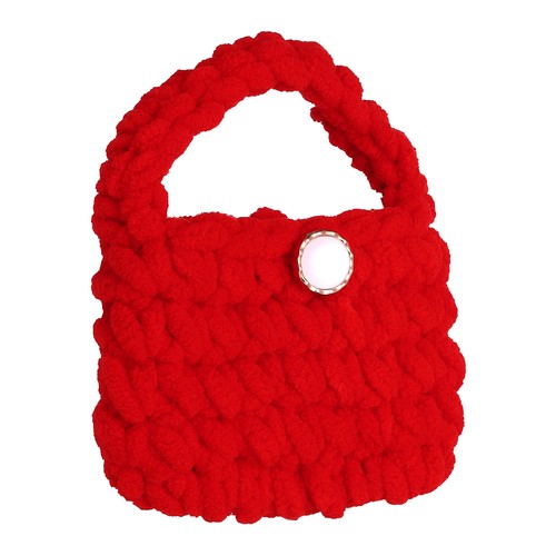 Borsa all uncinetto carina - all'uncinetto,,