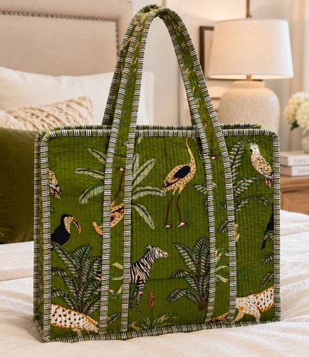 Borsa tote bag - , trapuntata