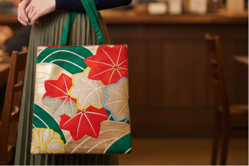 Borsa tote giapponese seta - in,
