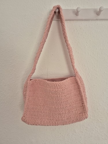 Borsa all uncinetto fatta - borsa, a
