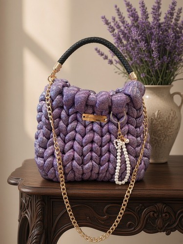 Borsa fatta mano con - mano,