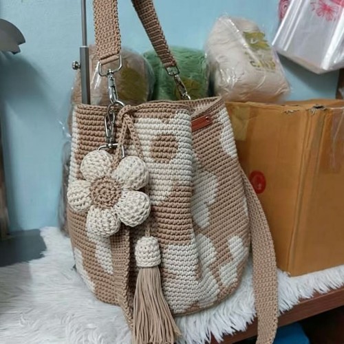 Borsa donna all uncinetto - donna, all'uncinetto