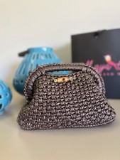 Borsa Clutch similpelle fatta