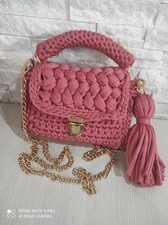 borsa uncinetto fatta a mano