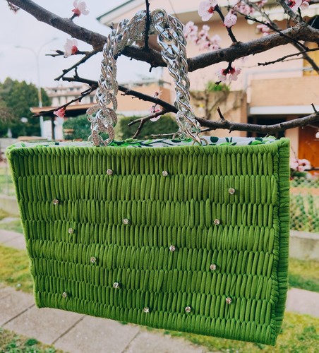 Borsa donna fatta mano su - borsa,