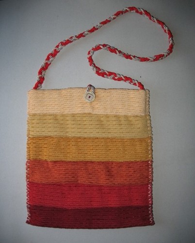 Borsa tracolla ciniglia - a, in