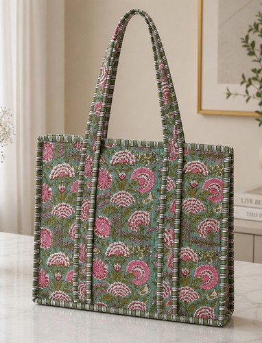 Borsa tote cotone - tote, in