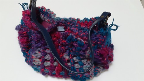 Borsa spalla fatta mano - borsa,