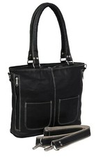 Borsa A Spalla Casual In Vera