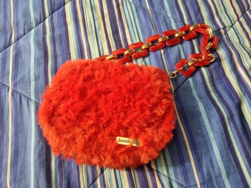 Borsa fatta mano rossa - borsa,