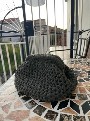 Borsa pochette fatta mano - borsa,