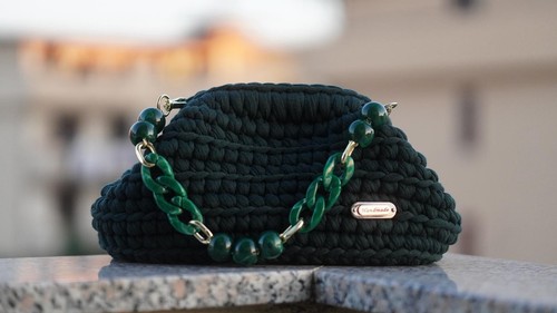 Borsa donna fatta mano - borsa,