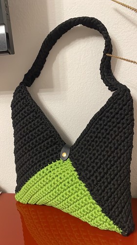 Borsa fatta mano uncinetto - fatta,