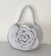 Borsa, uncinetto, glitter